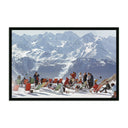 LOUNGING IN VERBIER BY SLIM AARONS