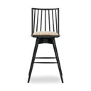 LEWIS SWIVEL BAR + COUNTER STOOL