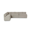 Andre Slipcover Dining Banquette L-Shape