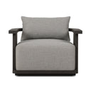 Tahana Outdoor Metal Swivel Chair