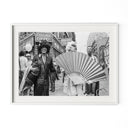 Marsha P. Johnson At Pride March by Barbara Alper