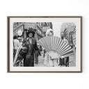 Marsha P. Johnson At Pride March by Barbara Alper