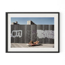 Brighton Beach Boardwalk by Barbara Alper