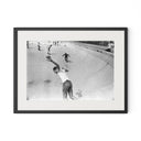 Skateboarding In A Drained Pool I by Barbara Alper