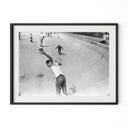 Skateboarding In A Drained Pool I by Barbara Alper