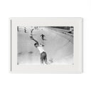 Skateboarding In A Drained Pool I by Barbara Alper
