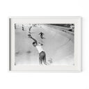 Skateboarding In A Drained Pool I by Barbara Alper