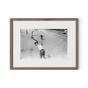 Skateboarding In A Drained Pool I by Barbara Alper