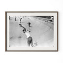 Skateboarding In A Drained Pool I by Barbara Alper