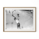 Skateboarding In A Drained Pool I by Barbara Alper