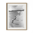 Skateboarding In A Drained Pool II