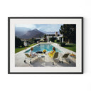 Poolside Gossip By Slim Aarons