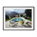 Poolside Gossip By Slim Aarons