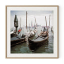 Venice Gondolas By Slim Aarons