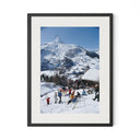 Zermatt Skiing By Slim Aarons