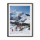 Zermatt Skiing By Slim Aarons