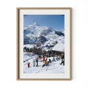 Zermatt Skiing By Slim Aarons