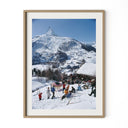 Zermatt Skiing By Slim Aarons