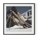 NEW ENGLAND SKIING BY SLIM AARONS