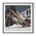 NEW ENGLAND SKIING BY SLIM AARONS