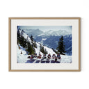 Lounging In Gstaad by Slim Aarons