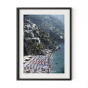 BEACH IN POSITANO BY SLIM AARONS