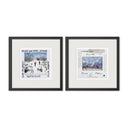 Ski Diptych By Slim Aarons