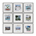 Travel Slides Set of 9 By Slim Aarons