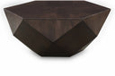 Diamante Oak Veneer Coffee Table - Brown