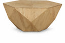 Diamante Oak Veneer Coffee Table - Natural
