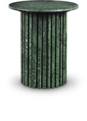 Genoa Marble End Table - Green
