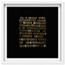 Gold Teeth - with hand-applied Gold Leaf