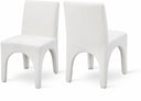Gramercy Linen Textured Fabric Upholstered Dining Chair - Cream