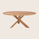 Teak Circle Outdoor Dining Table