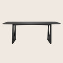Oak Geometric Rectangular Dining Table