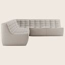 N701 Modular Square-Corner Sectional