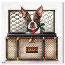 Iconic Traveler - Custom Pet Portrait