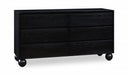 Kent Ash Wood Dresser - Black