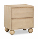 Kent 24" Ash Wood Nightstand - Natural