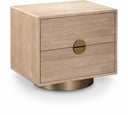 Wade 26" Oak Veneer Nightstand / Side Table - Natural
