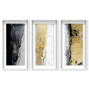 Envision and Elevate Gold Triptych
