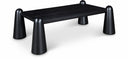 Wyndham Solid Wood And Oak Veneer Coffee Table - Black
