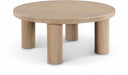 Hayden Solid Wood And Oak Veneer Coffee Table - Natural