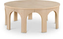 Westfield Solid Wood And Oak Veneer Coffee Table - Natural
