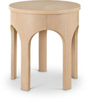 Westfield Solid Wood And Oak Veneer End / Side Table - Natural