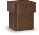 Oakmont Oak Veneer End / Side Table - Brown