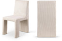 Benson Corduroy Fabric Upholstered Dining Chair - Beige