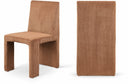 Benson Corduroy Fabric Upholstered Dining Chair - Saddle