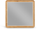 Parker Ash Veneer Framed Mirror - Natural