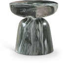 Avellino Marble Finish Indoor / Outdoor Concrete End Table - Green